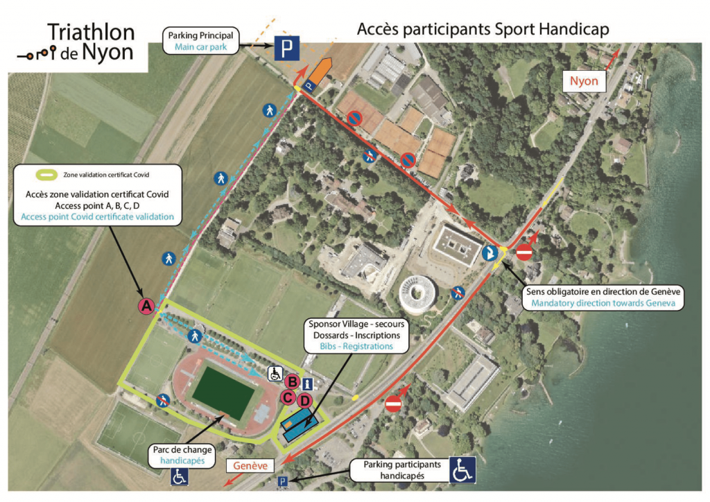 Triathlon De Nyon Les Courses Inclusives Unified Event Course Plan Acces Handicap@2x