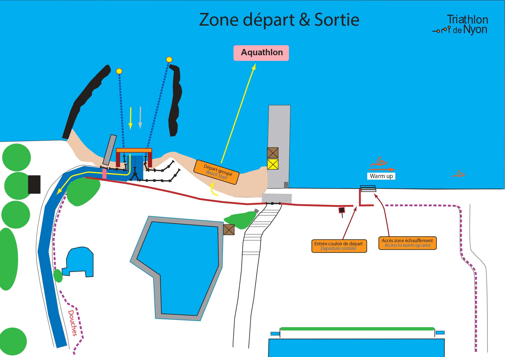Zone Départ & Sortie De L'eau Aquathlon Page 0001